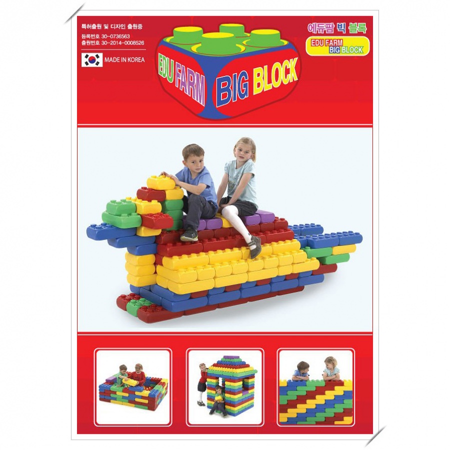   Edu Play EDU FARM BIG BLOCK EB-3048